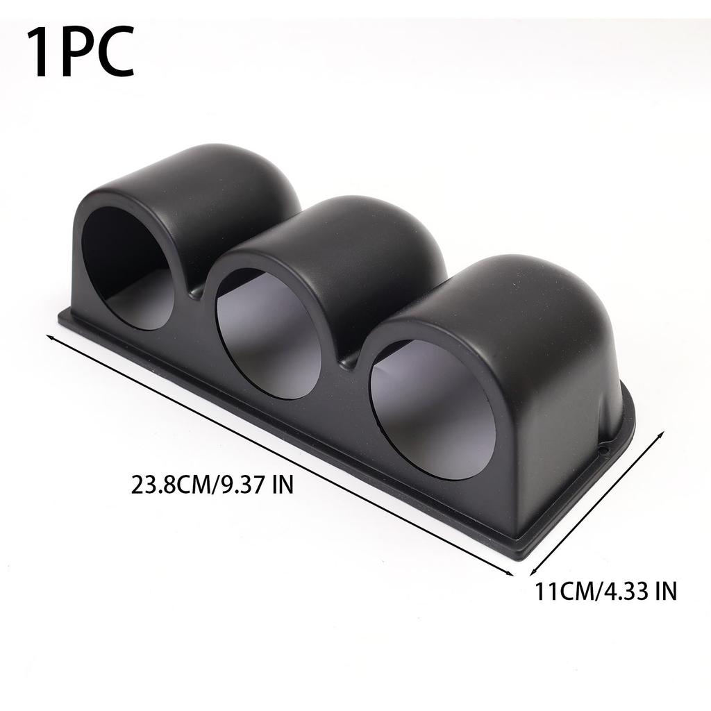 52MM Car Gauge Pod Black Single & Dual & Triple Hole Gauge Holder Racing Car Left Right Drive Bracket for 2 Inch Meter Universal