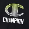 Champion Long Sleeve Fleece Crew Neck Sweatshirt with Rubber Schoolboy Black Kids' Quick-Drying Print, CK-AS007,