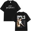 Yungblud IDOLS The World Tour 2026 Merch T Shirt Men Women Hip Hop Tshirts Casual Cotton Oversized Gothic Punk Loose TShirts