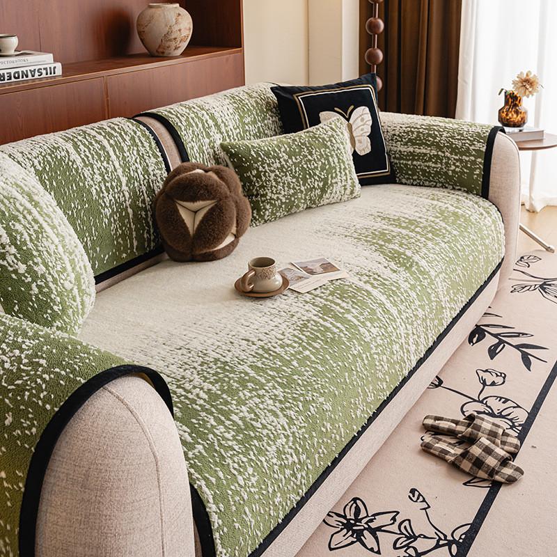 1pcs Thick Sofa Mat Soft Comfortable Non-Slip Slipcover Living Room Wear-resistant Anti-Cat Scratch Chair Cover Home Decor