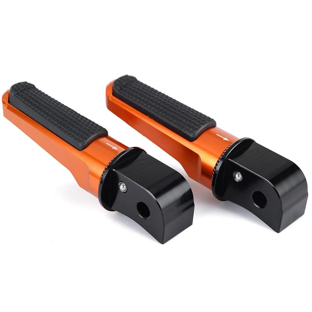 For DUKE 125 390 Rear Front Foot Pegs Rider Pedal Footrest For KTM DUKE125 DUKE390 2017 2018 2019 2020 2021