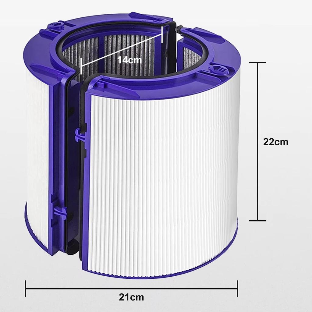 Pure and Cool HEpa Filter System for Dyson Air Purifiers HP06 TP06 Dyson TP07 DP04 TP04 HP04 PH01 PH02 PH03 PH04 HP06 TP06 HP09 Sealed Carbon Filter