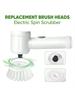 Sunshine Portable USB Rechargeable Power Cleaning Brush Household Electric Dish Scrubber for Kitchen Cleaning Cleaning Brushes