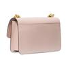 Michael Kors Heather Metal Logo Sliding Chain Shoulder Bag Large Women Shoulder Bag Nude-Pink 30S2G7HL3L-SOFTPINK