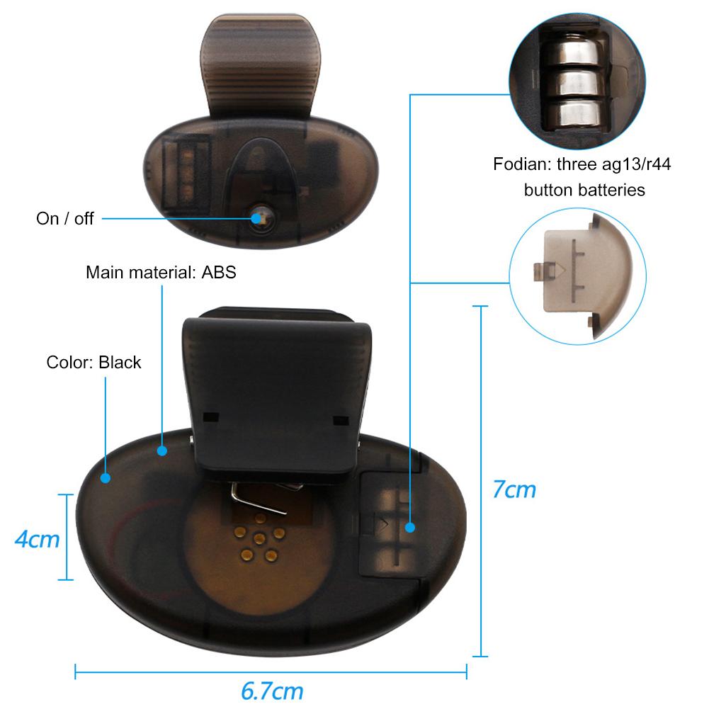 Fishing Electronic Indicator Essential Fishing Accessory LED Indicador Sensitive Electronic Indicator for Daytime Night Fishing