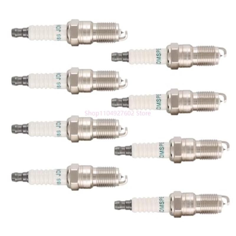 8pcs 41-993 19256067 High Quality Spark Plugs For Chevrole GMC Tahoe Pontia 41993 Ignition Candles
