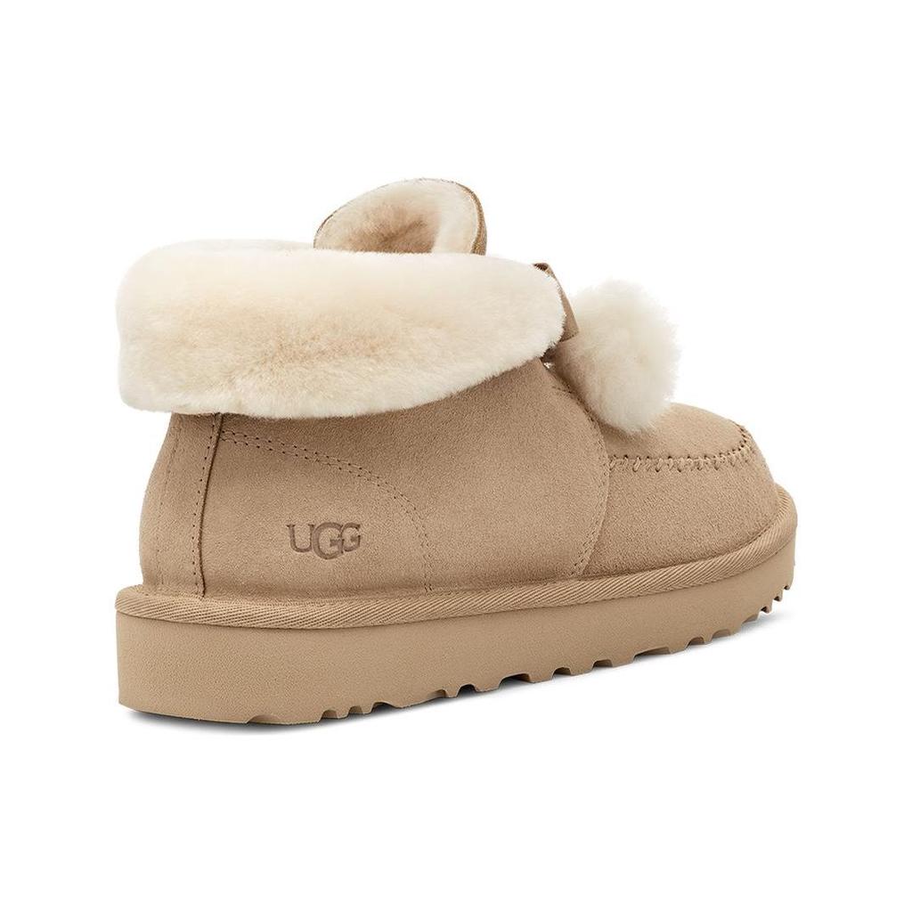 UGG Comfortable Round Toe Short Boots Women Boots Beige 1153517-SWD