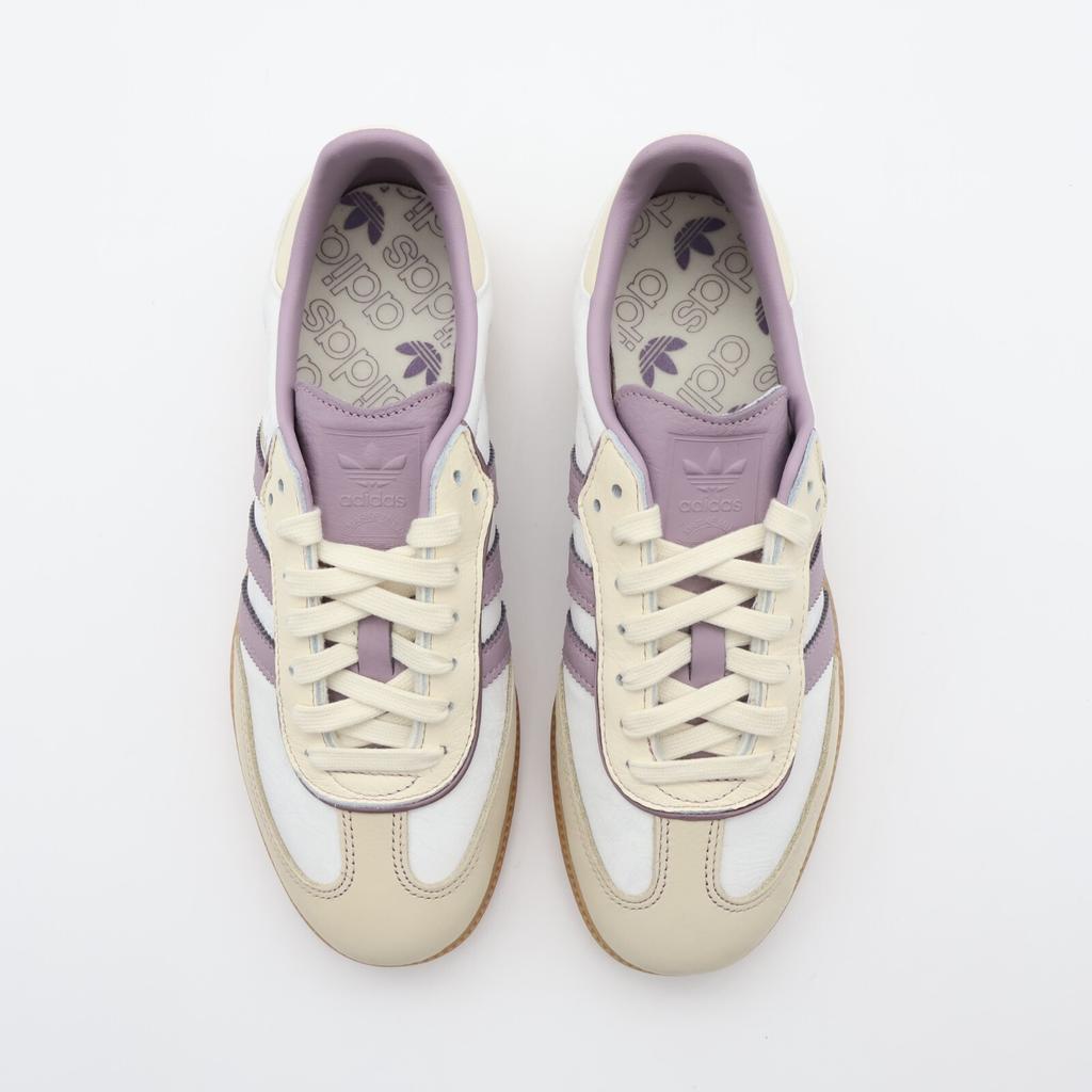 IE1417 Adidas Originals Samba OG Cream Gold Metallic Preloved Fig (Women's)