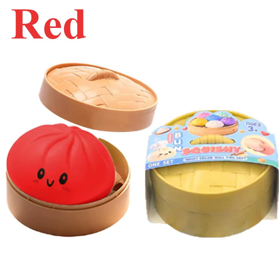 

New Dumpling Squishy Stress Ball Anti-Stress Toy for Hands Relief Office Desk Toy Soft Plush Toys for Anxiety