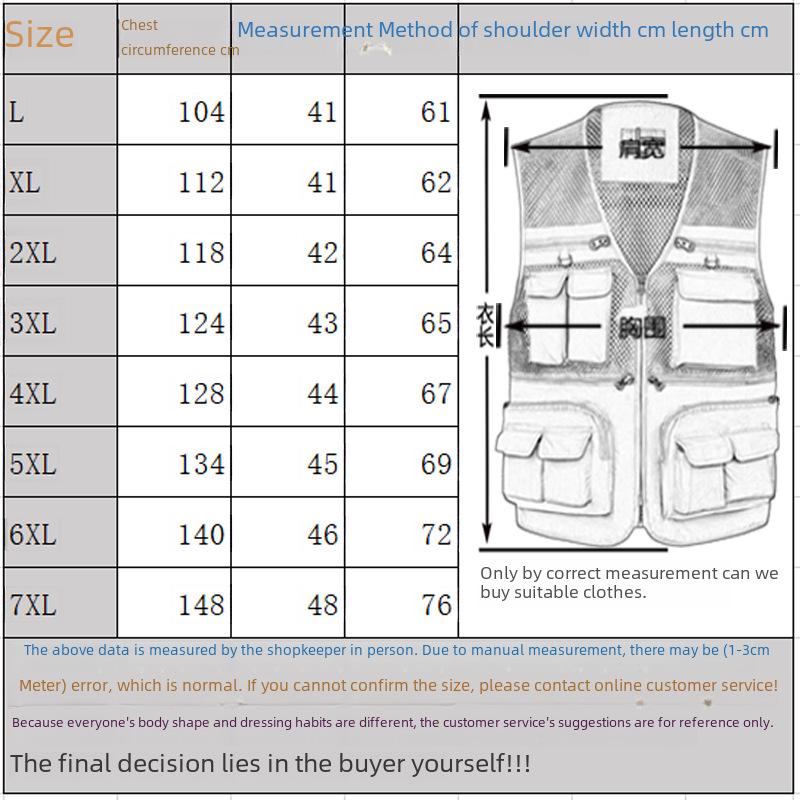 Men's Summer Mesh Multi-Pocket Fishing Vest – Outdoor Lightweight Sleeveless Jacket