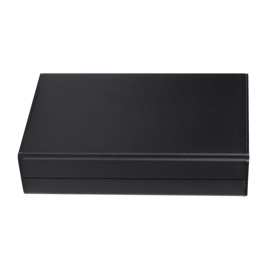 Enclosure Box 80*50*20mm Junction Box Aluminum Black Electrical Enclosure Connection Box DIY Projects