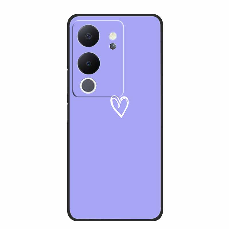 Phone Case For Vivo V30 Lite 5G Back Cover Case Shockproof Black Silicone Soft Funda For Vivo V30 Lite Case V 30 Lite Coque Capa