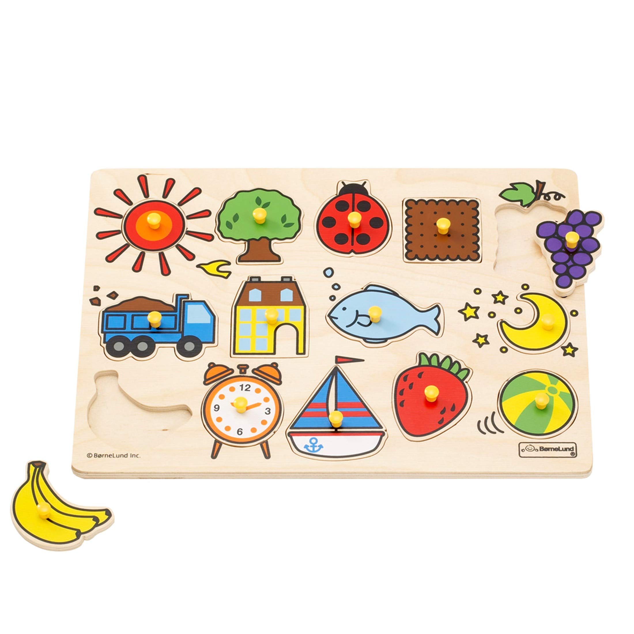 

BorneLund Original Pick Up Puzzle Variety [14 Pieces] Ages 2 and Up (HY711910)