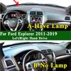 For Ford Explorer V XLT Mk5 2011- Dashmat Dashboard Cover Trument Panel Protective Pad Dash Anti-Dirt Proof Ornaments