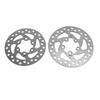 2 Pcs Brake Disc 110mm and 120mm Stainless Steel Disc Brake Rotor for Replacement