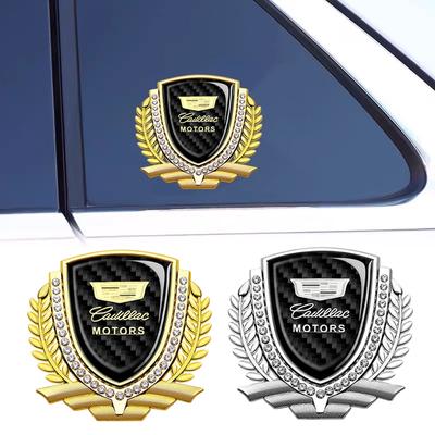 Logo Car Sticker Badge for Seville XT4 CT4 CT5 ATS SLR STS EXT CTS Escalade Coupe Auto Side Emblem Exterior Accessories