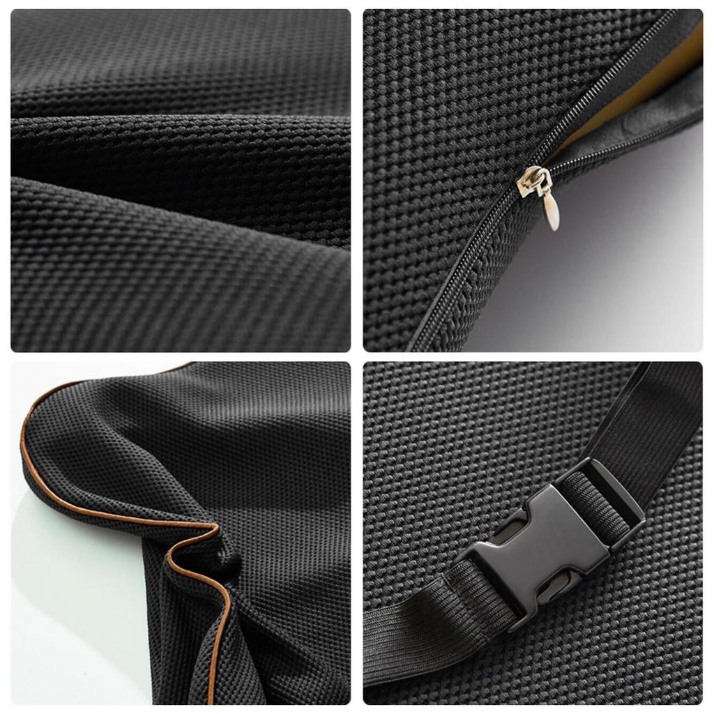 Back Cushion Concave Surface Wear Resistant High Density Comfortable Breathable Rest Pillow for