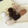 Yogodlns Kawaii Christmas Stocking Mini Boot Plush Keychain Cute Xmas Keyring Bag Charm Accessories Pendant Holiday Gift for Women