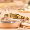 OLEVS Women's Slim Tonneau Watch Rose Gold Tungsten Steel Square Face Diamond Quartz 3 ATM Water Resistant Gift 5501