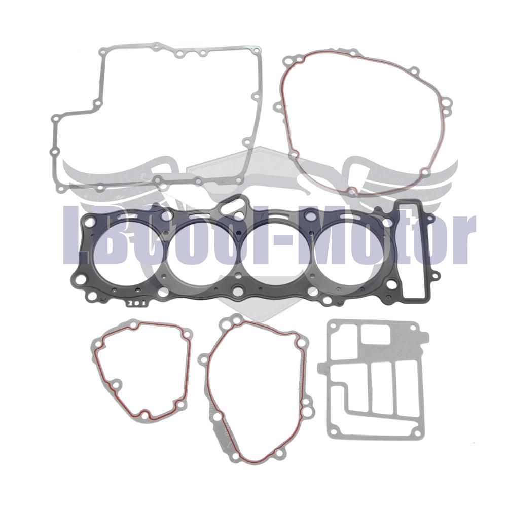 Engine Full Gasket Set For Yamaha FZ1 2006-2015 2008 2009 2010 2011 2012 Engine Cylinder Head Gasket Cover Oil Pan Clutch Cover