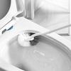 S-förmige Toilettenbürste Wandmontierte Reinigungsbürsten Toilettenreinigungsbürste mit langem Griff Toilettenbürste mit weichen Borsten Badezimmerwerkzeug