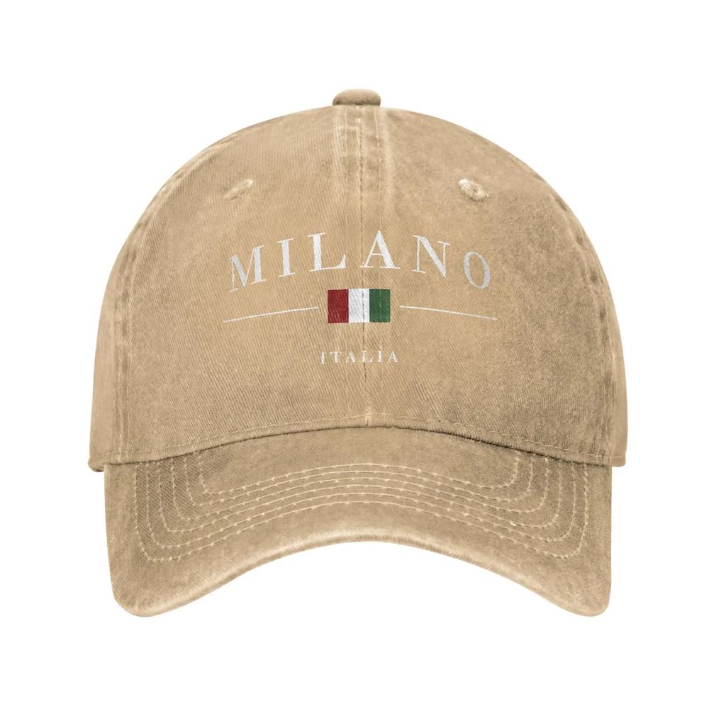 Italy Flag Color Capital Baseball Cap Summer  Trucker Hat Outdoor Gym Snapback Cap Couple Women Streetwear Baseball Caps