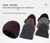European & American Warm Knit Wool Hat with Fleece Lining, Thickened for Windproof Ear Protection - Ideal for Middle-aged & Elderly In Winter