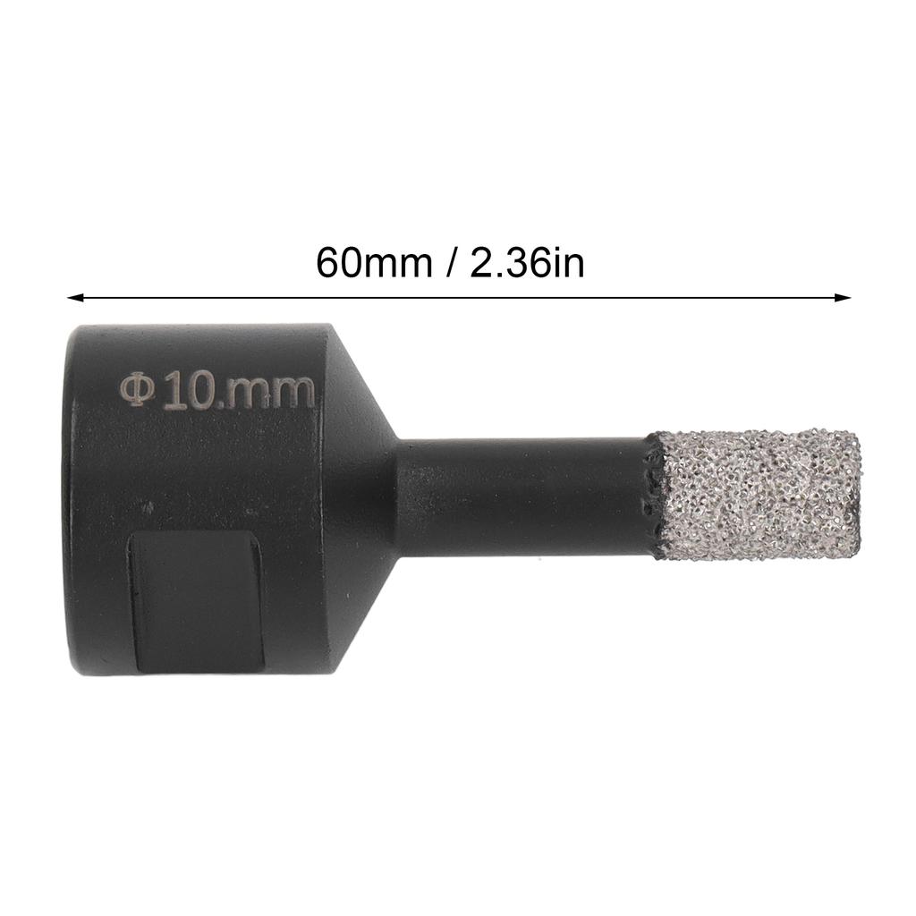   Dry Wet     Hole Saw Bit Robust Fast Stable Vacuum Brazing     Drill Bit