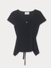 Mejongleuhaleu Present Back Slit Knit 2 Colors