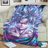 Comfortable Warm Dragon Ball! Blanket Flannel for Bedrooms, Sofas, Beds, Chairs, Picnics, Travel