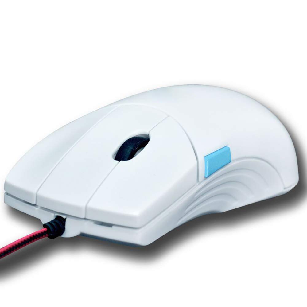 

Absdefen Mouse Wireless Wired Mouse 5 Buttons 3DPI Mode High Precision Adjustable Buttons Independent Scroll Button Custom Macro Defined Button with білий