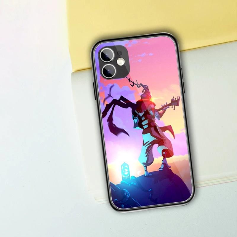 

Чехол для игрового телефона Dead Cells для IPhone 14 13 12 11 XS X 8 7 6 Plus Mini Pro Max SE 2022, черный стеклянный чехол из поликарбоната и ТПУ iPhone SE 2020-2022