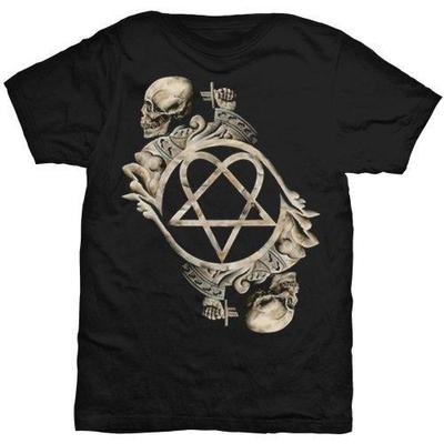 T-shirt in Cotone Unisex Adulto Scultura Osso Him