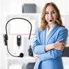 Lightweight Portable Wireless Headset Microphone UHF Mic with Receiver Box Music   System for Speaker Voice Amplifier for Teaching Training  