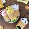 Plush Doll Keychain Cartoon Soft Stuffed Toy Cute Couple Keychain  Birthday Gift