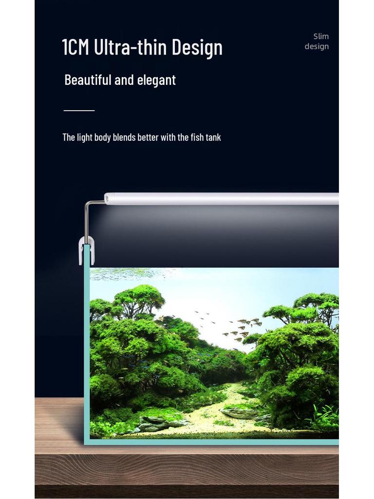 LED Aquarium Plant & Turtle Tank Light with Adjustable Bracket