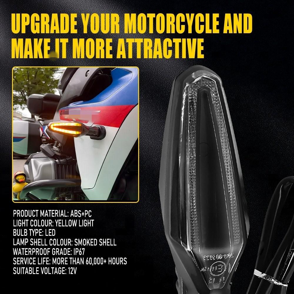 Front/Rear LED Turn Signal Lights 2x for BMW R1200/R1250 GS
