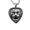 Necklace Retro Lion Head Trend Hip Hop Punk Pendant