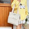 Large-capacity Versatile Bag Women's 2025 New Shoulder Canvas Portable Popular Texture Class Commuter Tote Bag Soft