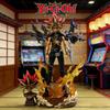 Anime Yu-Gi-Oh!-Dark Yugi Atem Action Figures Desktop Decoration Anime Model Figures Double-Headed Computer Case Decoration Gift