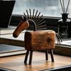 Artistic Horse Sculpture Tray Abstract Figurine, Rustic Statue for Desk Decorative Animal Decoration, Farmhouse Shape Home Office