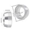 45 RPM Adapter for  Vinyl Record Players and Technics Turntables, Solid Aluminum