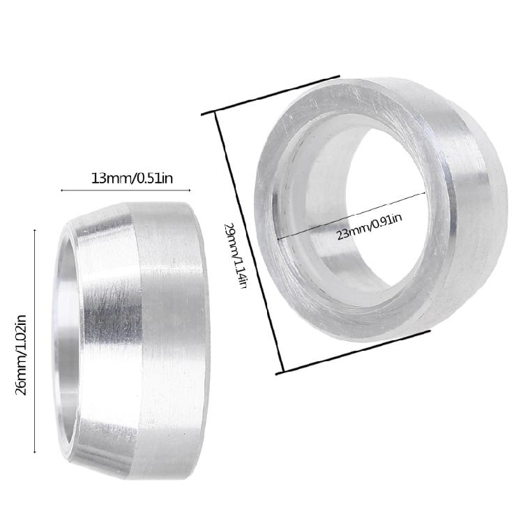45 RPM Adapter for Vinyl Record Players and Technics Turntables, Solid Aluminum