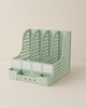 File Box Convenient Large Capacity Widely Used Ornamental Detachable Long Lasting Sturdy Stationery File Basket Storage Box for School