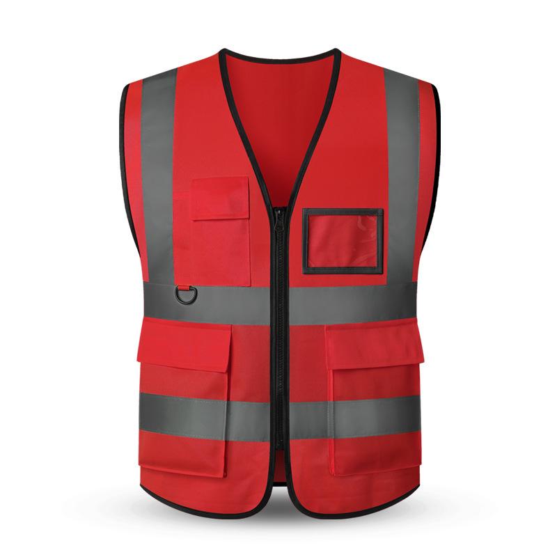 Reflective Vest for Sanitation, Gardening, Traffic, Construction, and Takeaway