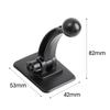 Universal180 Degree Rotation CarPhoneHolder 17mm Ball Head Base Dashboard Mount Bracket for IPhone14 13 Xiaomi Samsung Car Tools