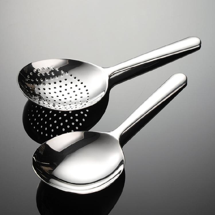 Stainless Steel Serving Spoon With Strainer Designs For Meal Preparation And Dishwashing Ergonomic Soup Ladle