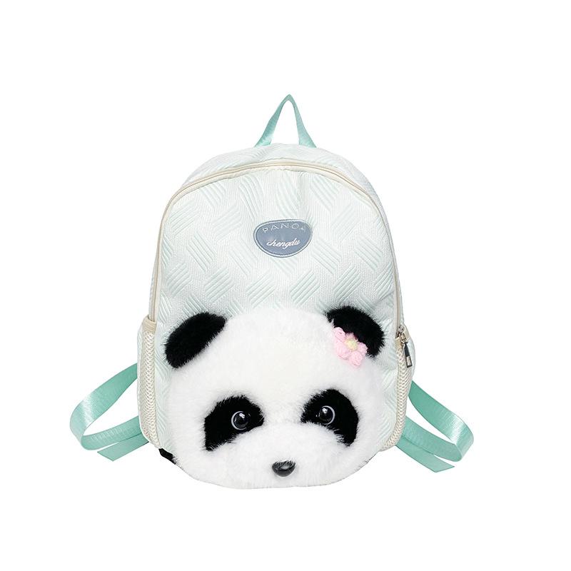 Schoolbag Backpack Chest Bag Cartoon Plush Backpack College Wind Travel Casual Cute Children's Gifts Girls School Bag Wholesale