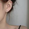 VENTFILLE 925 Stamp Silver Color Star Earrings for Women Crystal Jewelry Girls Birthday Gift Dropship Wholesale