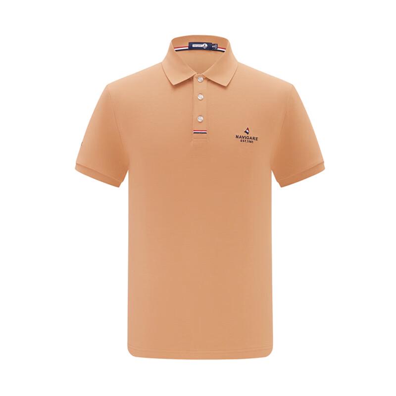 Navigare Men's Summer Casual Short Sleeve Polo Shirt